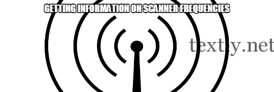 Getting Information on Scanner Frequencies